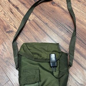 Vintage US Army Green Crossbody Bag